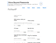 Tablet Screenshot of fixyourip.com